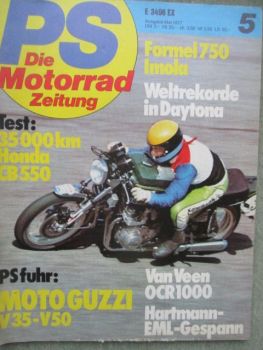 PS Motorrad Zeitung 5/1977