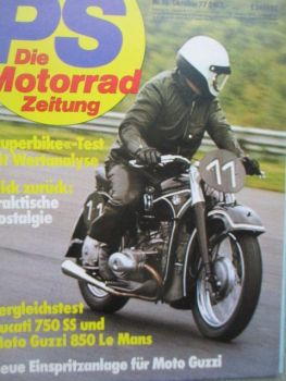 PS Motorrad Zeitung 10/1977