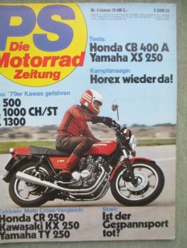 PS Motorrad Zeitung 1/1979