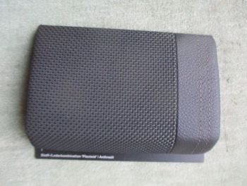 BMW 5er Reihe Stoff-/Lederkombination Plectoid Anthrazit