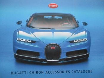 Bugatti Chiron Accessoiries Catalogue 2021