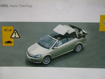 Opel Astra H Twin Top Zusatzanleitung 1/2006
