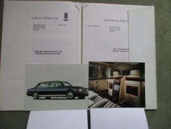 Rolls-Royce Park Ward Pressemappe 3/1996