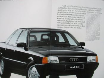 Audi 100 quattro Typ44 Sportserie August 1988