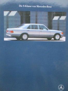 Mercedes Benz S-Klasse 260SE 300SE/L 420SE/L 500SE/L März 1990