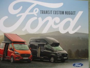 Ford Transit Custom Nugget Katalog Oktober 2020
