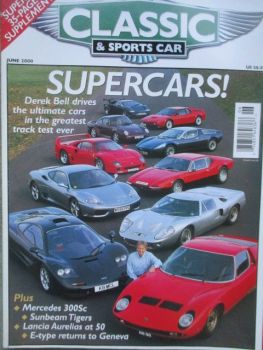 Classic & Sports Car 6/2000