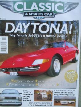 Classic & Sports Car 5/2000