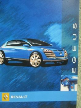 Renault Egeus Pressemappe 9/2005+CD