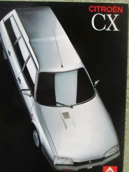 Citroen CX Break Pospekt Deutsch