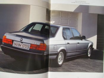 BMW 730i 740i 750i +740iL 750iL März 1992