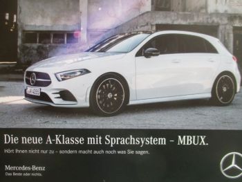 Mercedes Benz A-Klasse mi MBUX W177 2018