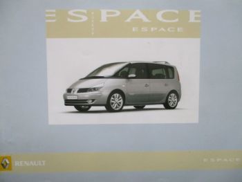 Renault Espace IV Typ1K 10/2005+Kurzanleitung