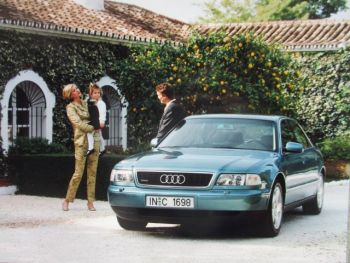 Audi A8 2/1998 Pressefoto 18x24cm Format