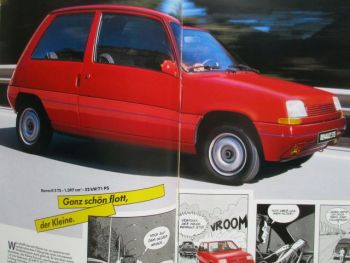 Renault 5 II C TL GTL +Kat TD GTD +Automatic TS TSE +GT Turbo 1/1986