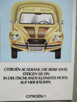 Citroen Acadiane September 1982