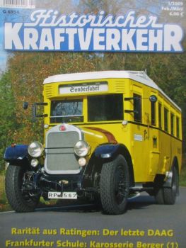 Historischer Kraftverkehr 1/2009