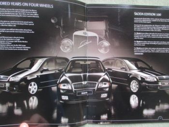 Skoda Octavia,Fabia Superb Edition 100 Englisch März 2005