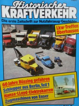 Historischer Kraftverkehr 4/1987