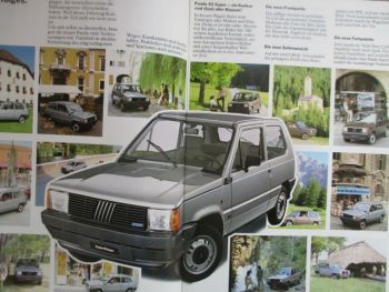 Fiat Panda 34 45CL +Super Katalog September 1984