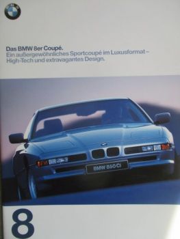 BMW 840Ci 850Ci September 1997