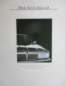 Jaguar XJ40 A3 Format Vorstellung Katalog ca. 1986