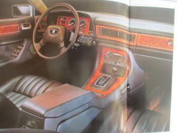 Jaguar XJ40 A3 Format Vorstellung Katalog ca. 1986