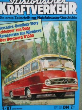 Historischer Kraftverkehr 1/1987