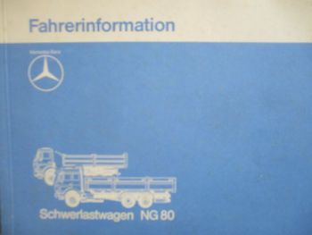 Mercesdes Benz Schwerlastwagen NG80