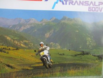 Honda Transalp 600V Prospekt Oktober 1987