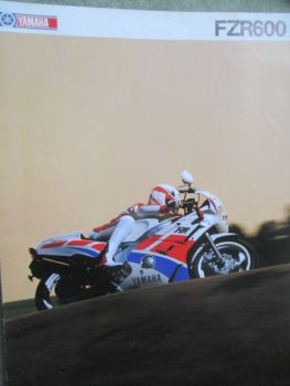 Yamaha FZR 600 Prospekt Dezember 1988