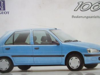 Peugeot 106 Bedienungsanleitung Typ S2 1997