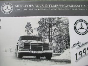 Mercedes Benz IG Kalender 1999 15x21cm