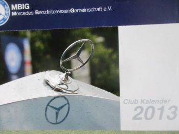 Mercedes Benz IG Kalender 2013 15x21cm