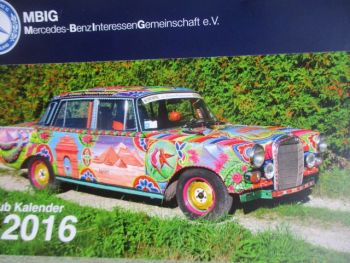Mercedes Benz IG Kalender 2016 15x21cm