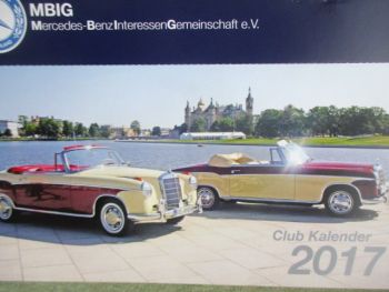 Mercedes Benz IG Kalender 2017 15x21cm