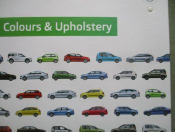 Skoda Farben Modelljahr 2016