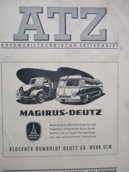 Automobiltechnische Zeitschrift Februar 1954
