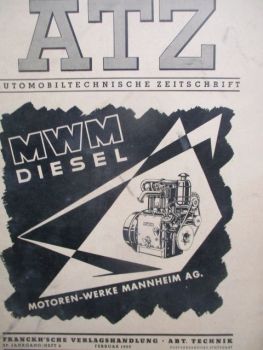Automobiltechnische Zeitschrift Februar 1955