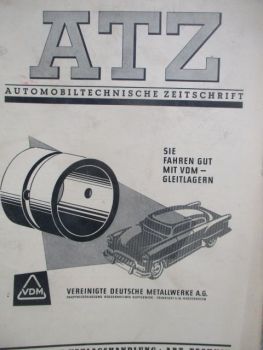 Automobiltechnische Zeitschrift Juni 1956