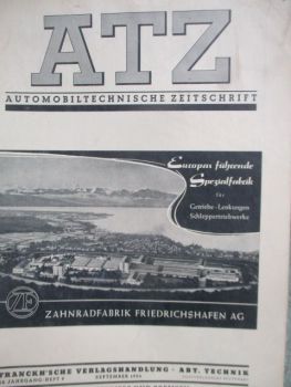 Automobiltechnische Zeitschrift September 1956