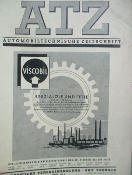 Automobiltechnische Zeitschrift Juli 1958