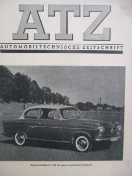 Automobiltechnische Zeitschrift 9-1958