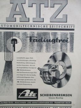 Automobiltechnische Zeitschrift Januar 1960