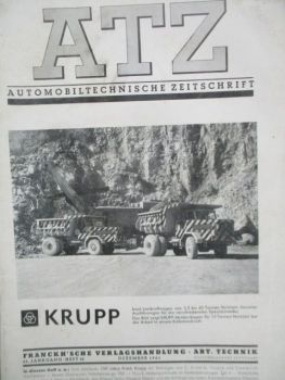 Automobiltechnische Zeitschrift Dezember 1961