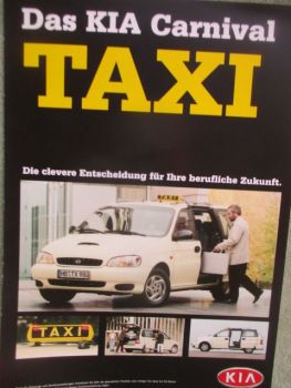 Kia Carnival TAXI April 2000