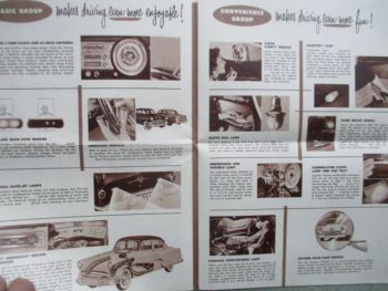 Pontiac Accessories for 1954