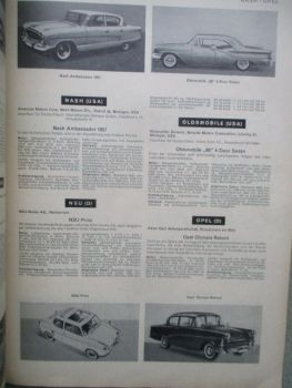 autosalon Modelle 1967 in Buchform