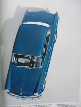 VW 1500 +S +Variant Prospekt August 1964