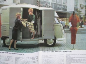 VW T1 Prospekt August 1964